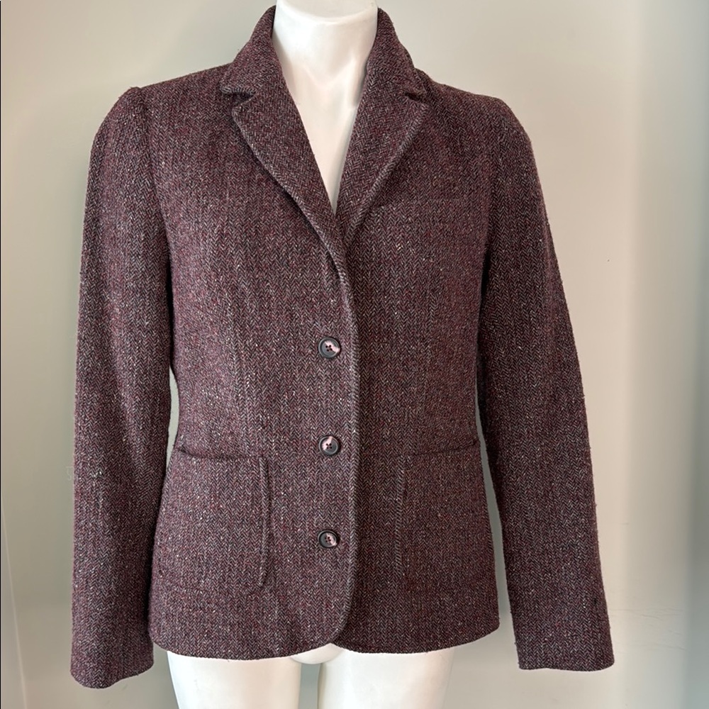 L.L. Bean Women’s Blazer Wool/Silk small EUC
